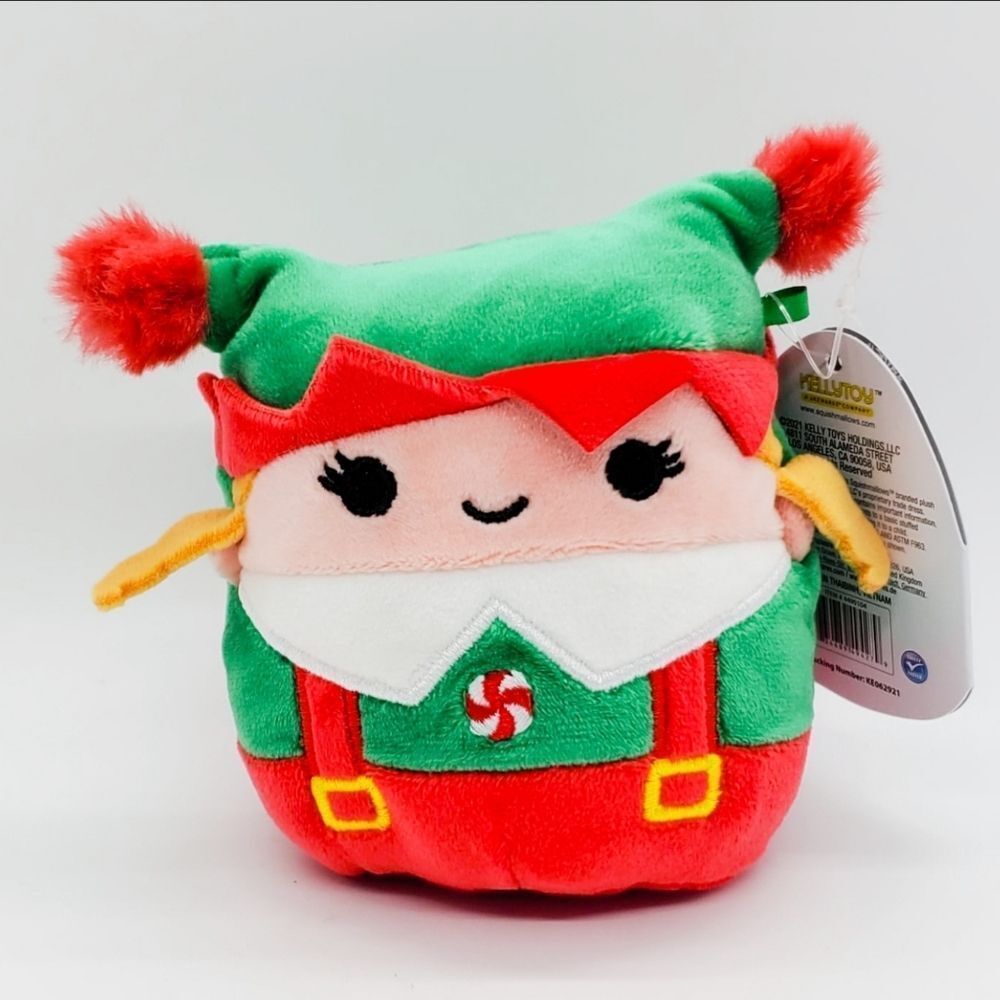 Squishmallow Emmy the Elf girl Christmas Holiday